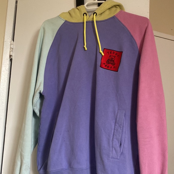 teddy fresh block hoodie - Picture 2 of 4